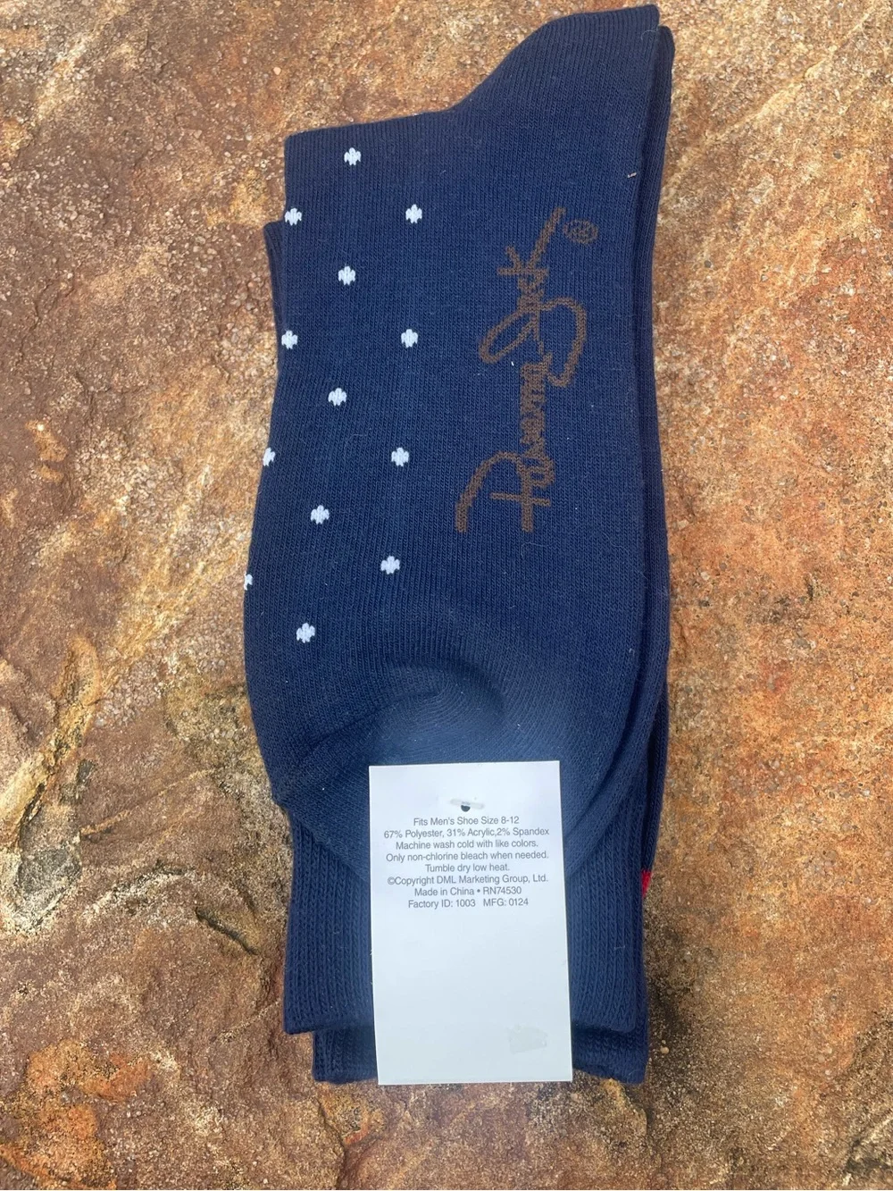 Panama Jack Beer and Lobster + Polka Dots 2-Pack Crew Socks NEW!